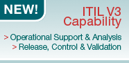 New Courses - ITIL V3 Capability
