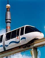 Expo 88 Monorail and Skyneedle